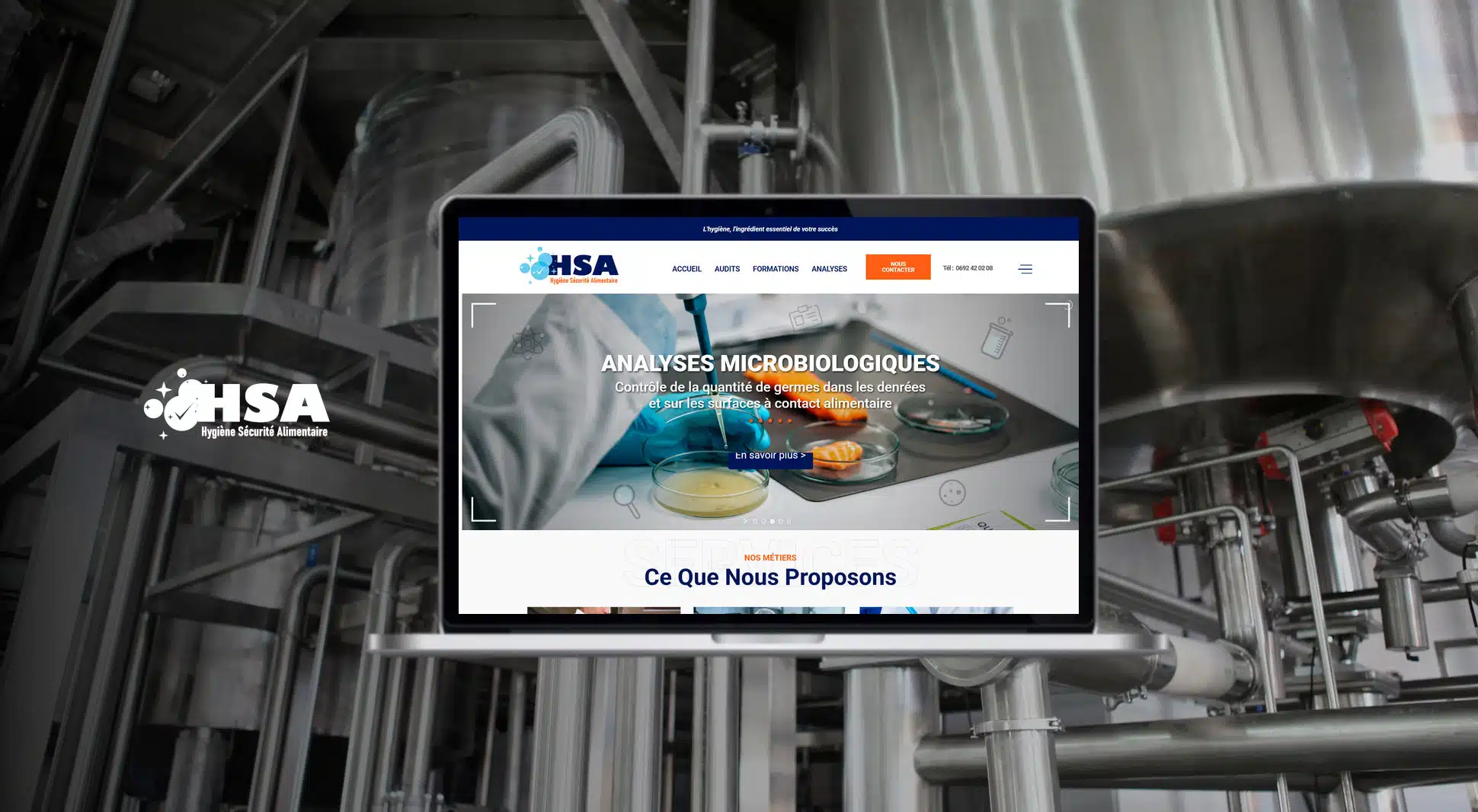 HSA — réalisation AgenceSolution